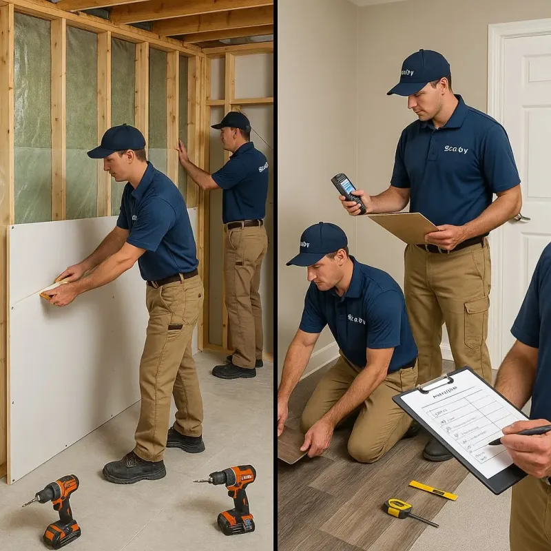 Repairs and Reconstruction process in Obion County, TN